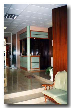 Recepcion Hostal El Centro Huesca